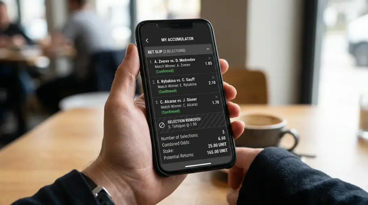 How a walkover quietly reshapes an accumulator into a smaller bet