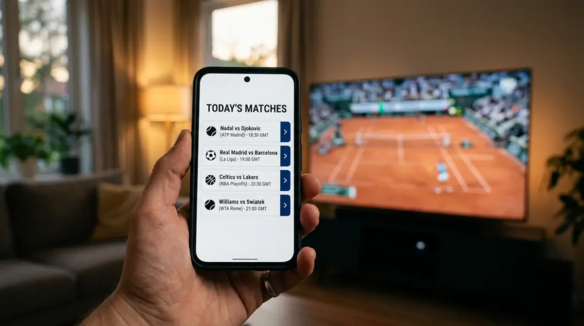 Several tennis selections combined into one accumulator