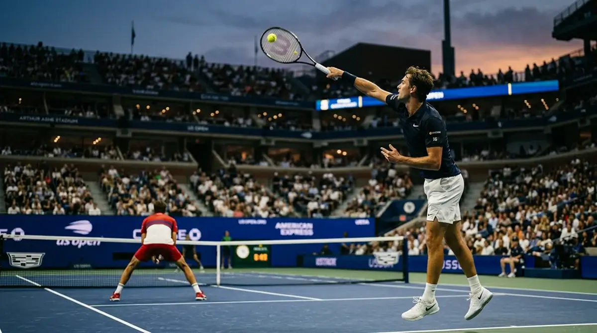 A leaky returner dragged into tight tie-break sets