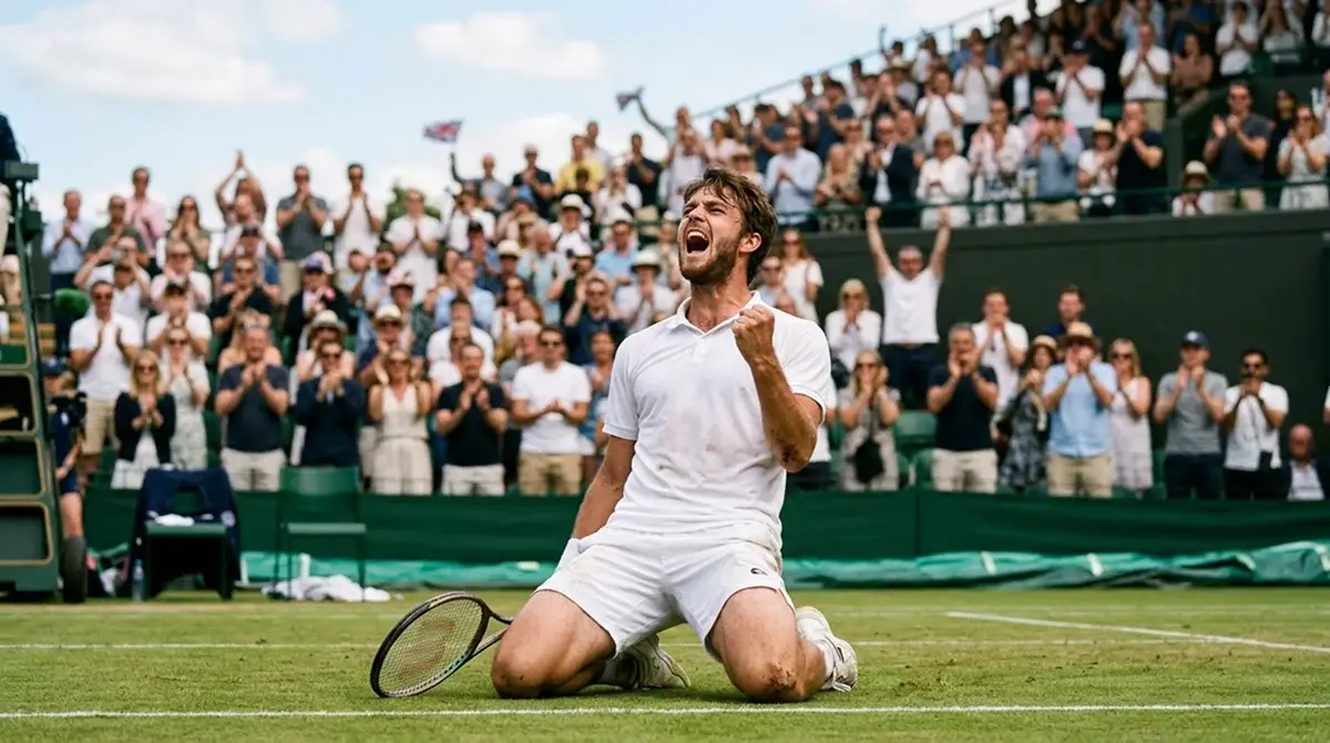 A respected outsider reaching the latter stages of a Slam