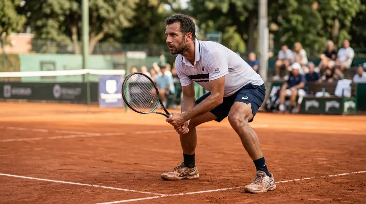 Judging a returner's quality by surface for serve props