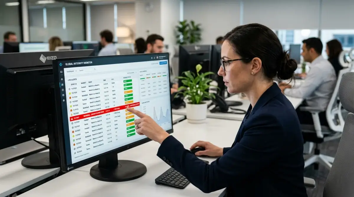How an unusual betting pattern triggers a match alert for review