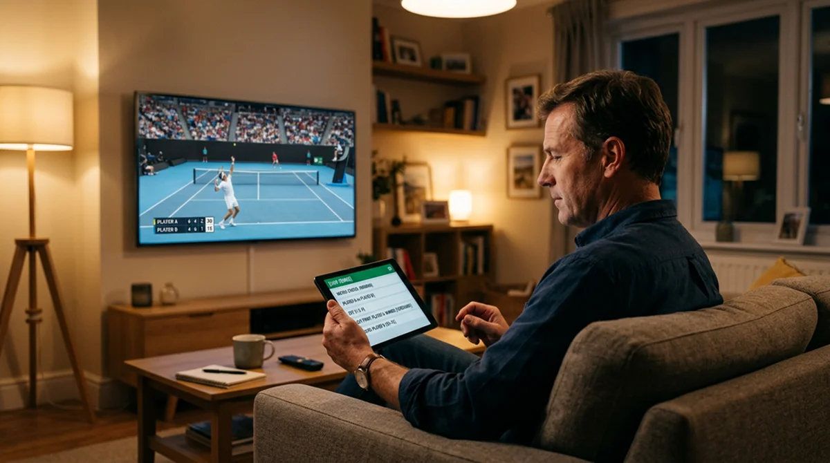 Following a live tie-break market as games hold