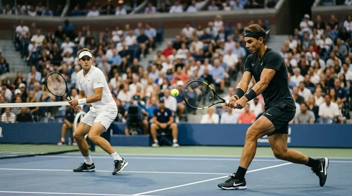 A tie-break adding just one game to the match total